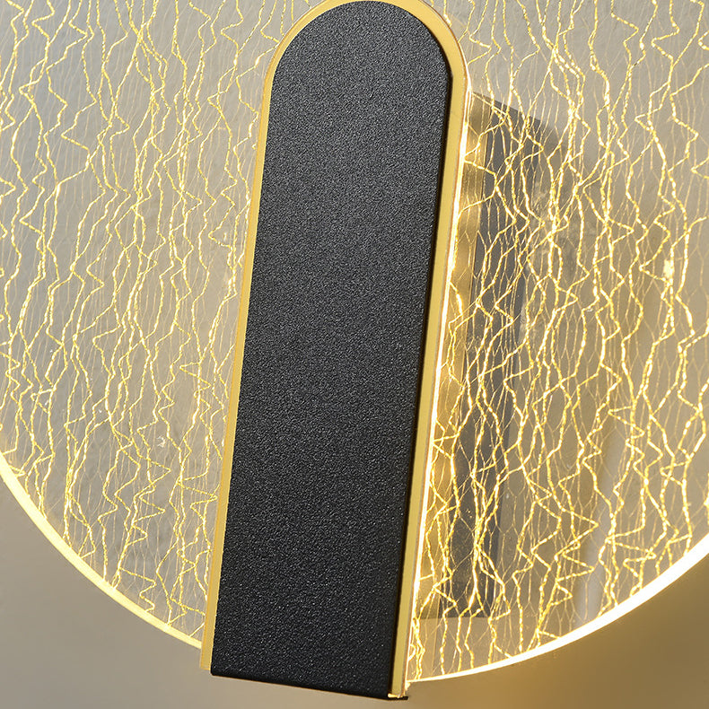 Splique de pared geométrica acrílica Luz LED de luz LED de lujo para escaleras para escaleras