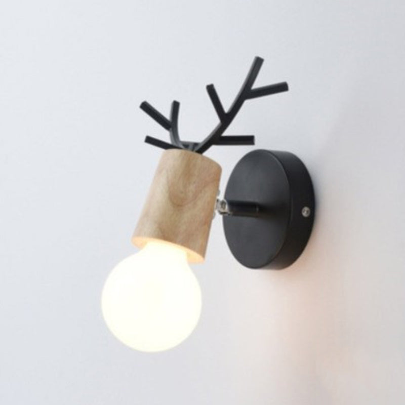 Bras swing petit lampe murale macaron métal