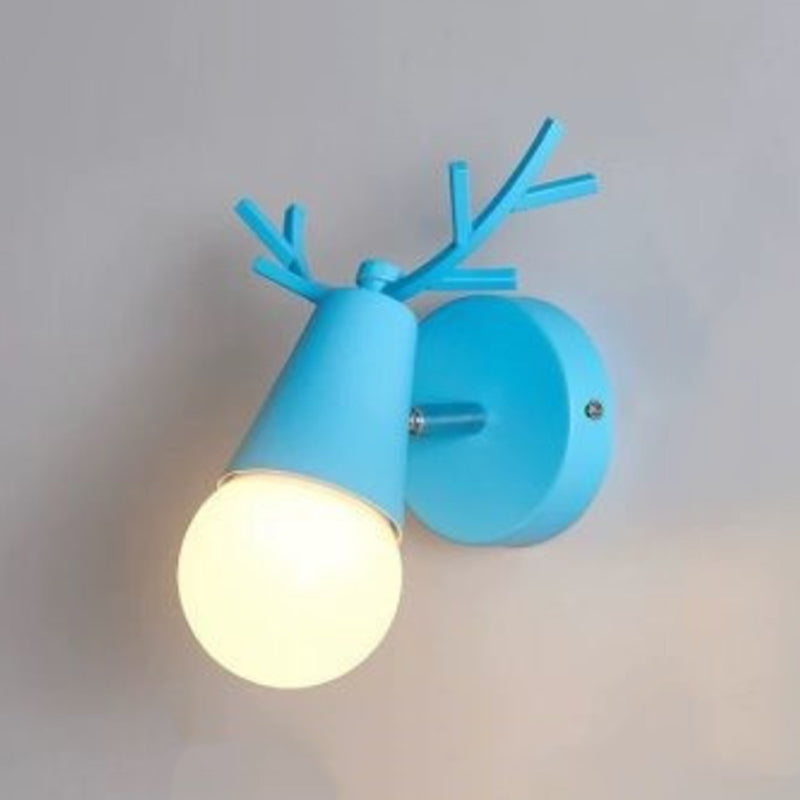 Bras swing petit lampe murale macaron métal