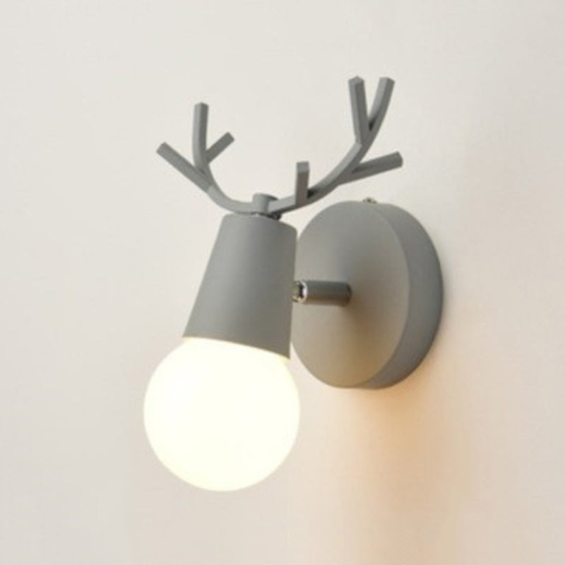 Bras swing petit lampe murale macaron métal