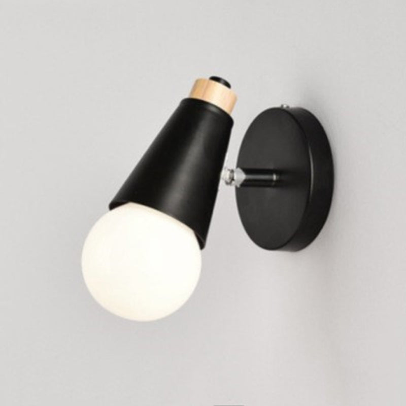 Bras swing petit lampe murale macaron métal