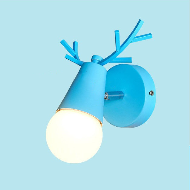 Bras swing petit lampe murale macaron métal