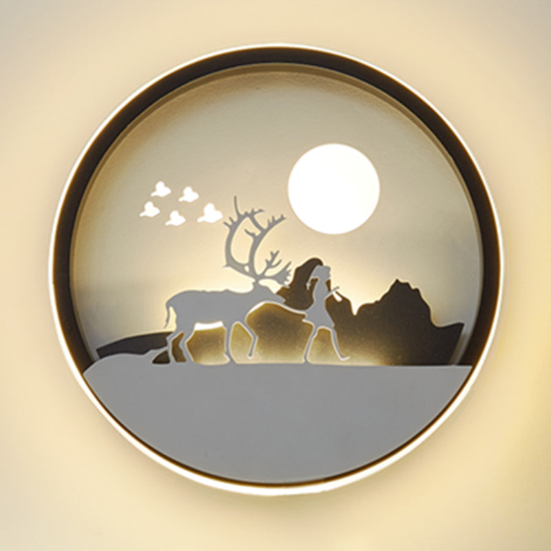 Modern Animals Wall Light Creative Wall Light Sconce for Bedroom