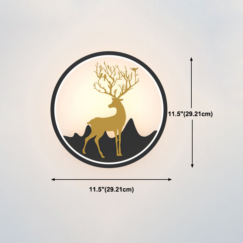 Modern Animals Wall Light Creative Wall Light Sconce for Bedroom