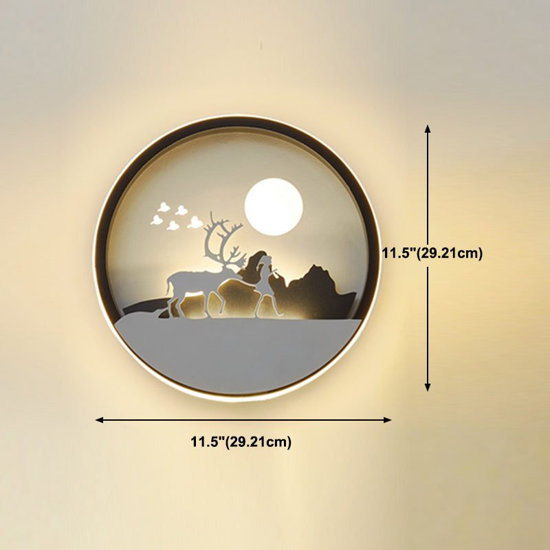 Modern Animals Wall Light Creative Wall Light Sconce for Bedroom