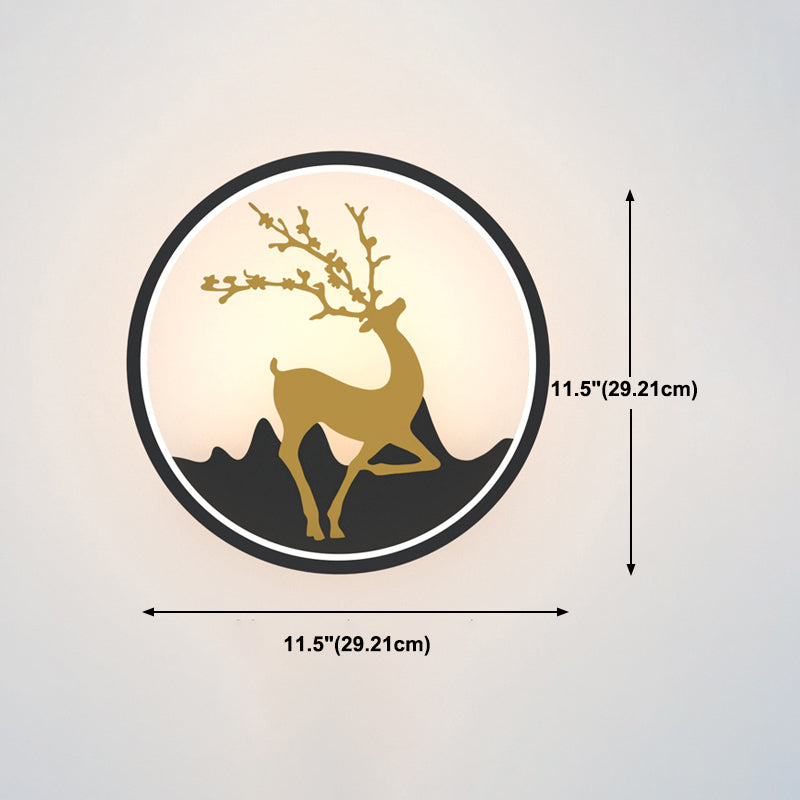 Modern Animals Wall Light Creative Wall Light Sconce for Bedroom