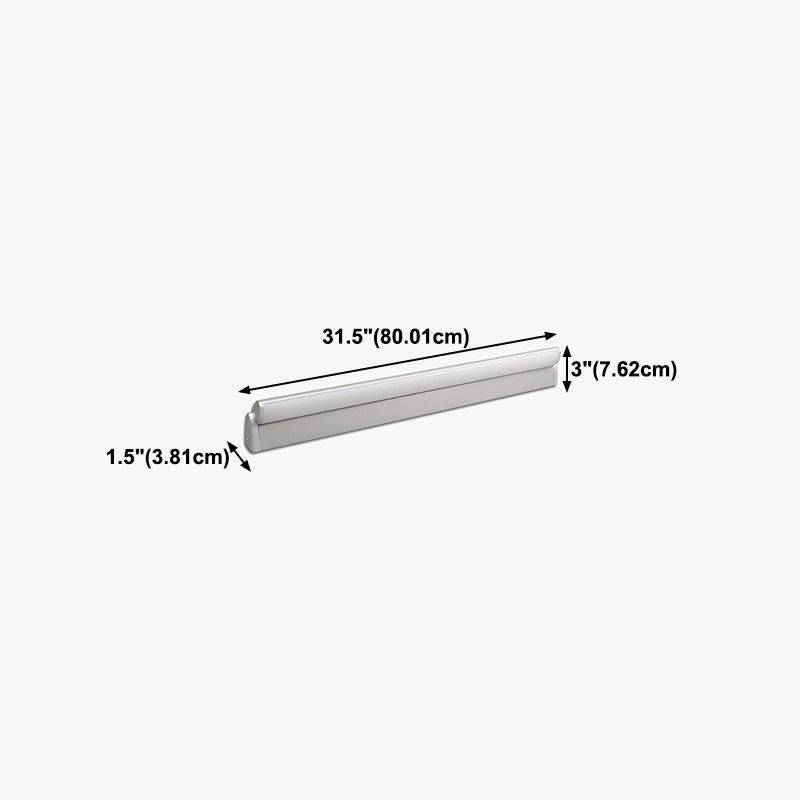 Modern Metallic LED Wall Sconce Simple Bagni Vanity Lighting Freet