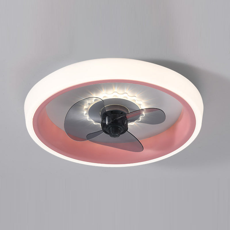 Iluminación de ventilador de techo de estilo moderno iluminación de ventilador de techo múltiple de metal para restaurante