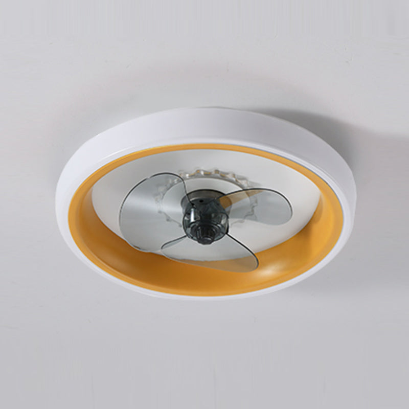 Iluminación de ventilador de techo de estilo moderno iluminación de ventilador de techo múltiple de metal para restaurante