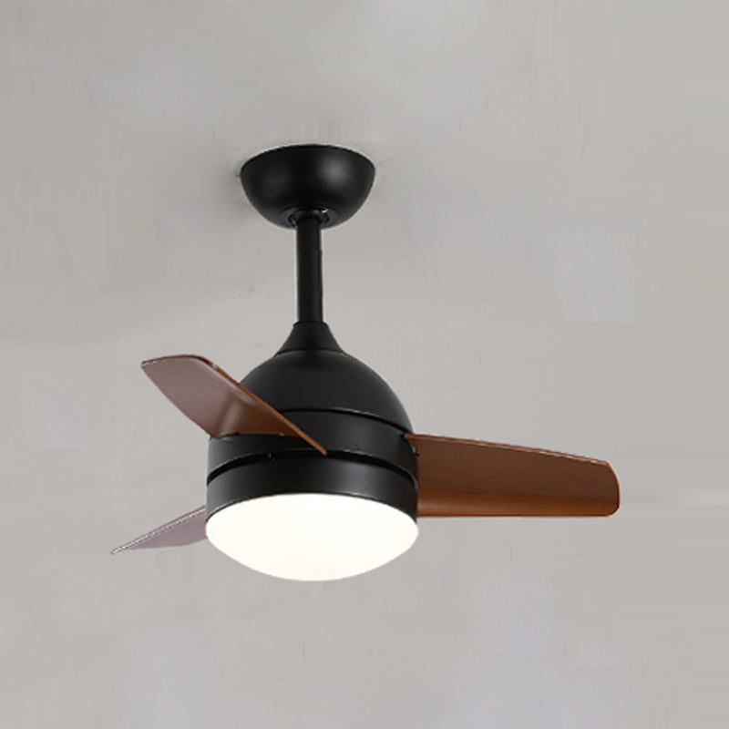 Geometrie plafondventilator licht Kinderstijl metalen metalen Led LED -licht Licht voor een slaapkamer voor slaapkamer