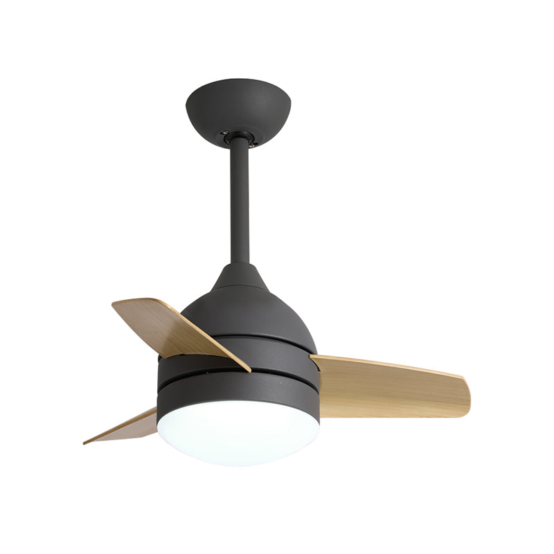 Geometrie plafondventilator licht Kinderstijl metalen metalen Led LED -licht Licht voor een slaapkamer voor slaapkamer