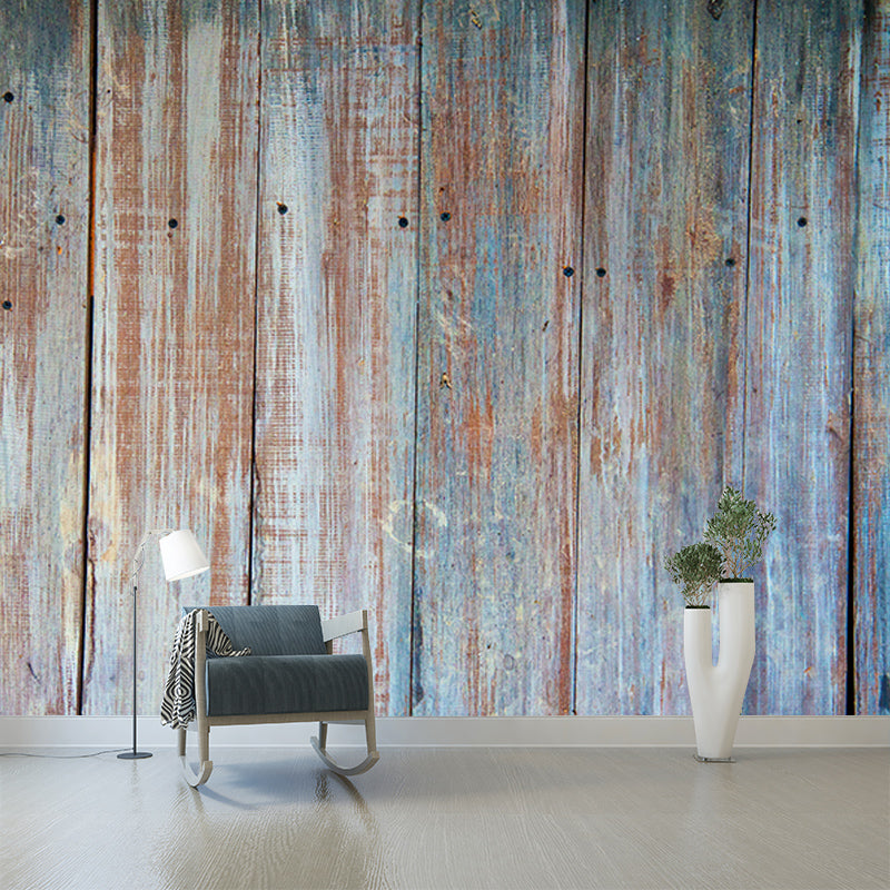 Modern Photography Mural Wallpaper Wood Texture Indoor Wall Mural