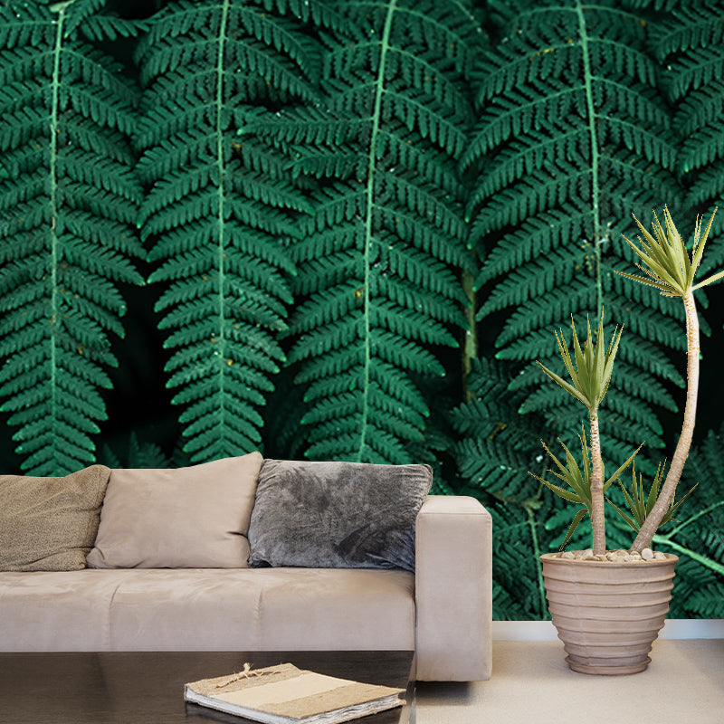 Photography Tropical Plants Mural Mildew Resistant Wallpaper Sleeping Room Wall Mural