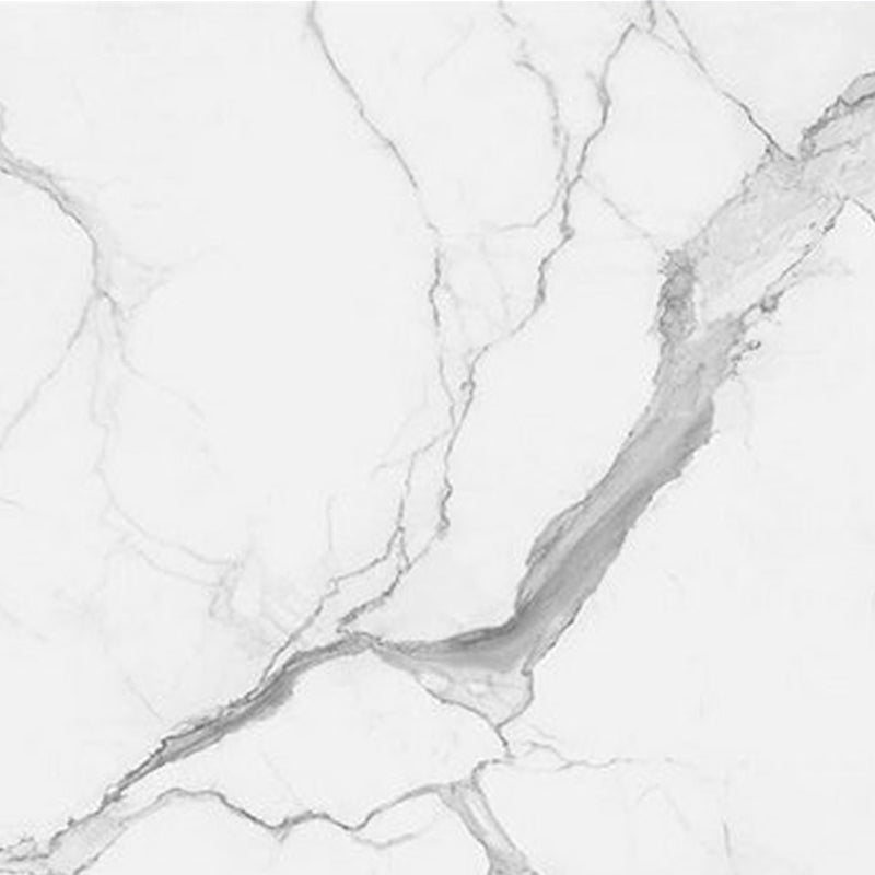 Modern Stone Round Top Bar Table Metal Base Pub Table for Restaurant