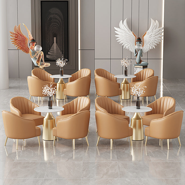 Glam 1/3/5 Pieces Dining Room Set Sintered Stone Dining Table
