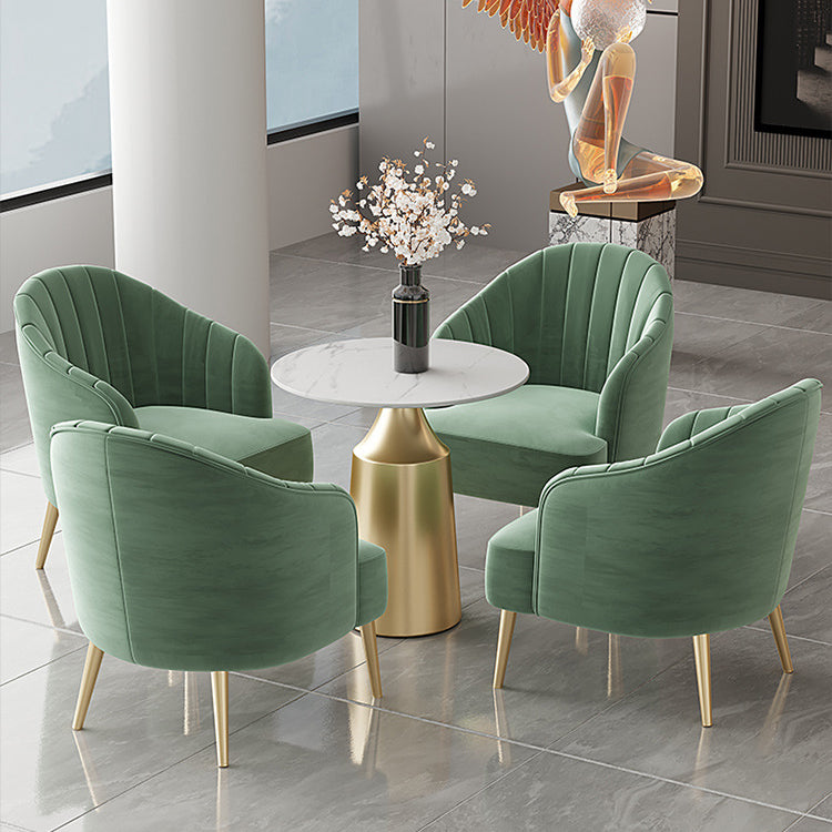 Glam 1/3/5 Pieces Dining Room Set Sintered Stone Dining Table
