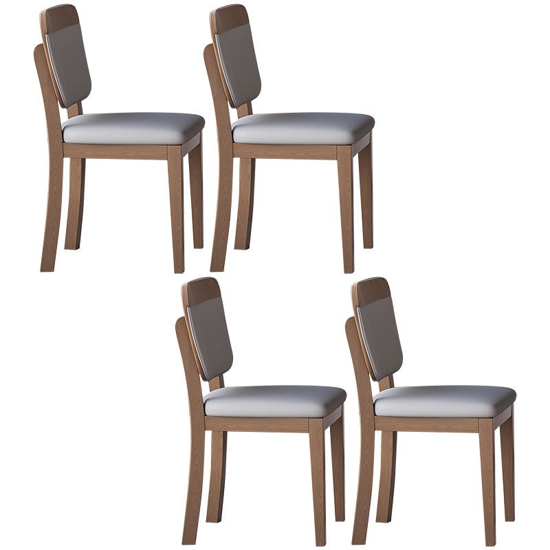 1/4/5/6/7 Pieces Table Furniture Set Sintered Stone Dining Room Set with Wooden Legs
