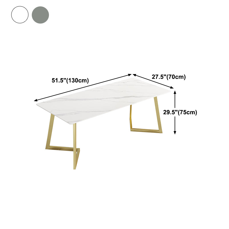Rectangle Stone Dining Room Table Traditional Luxury Dinner Room Kitchen Table
