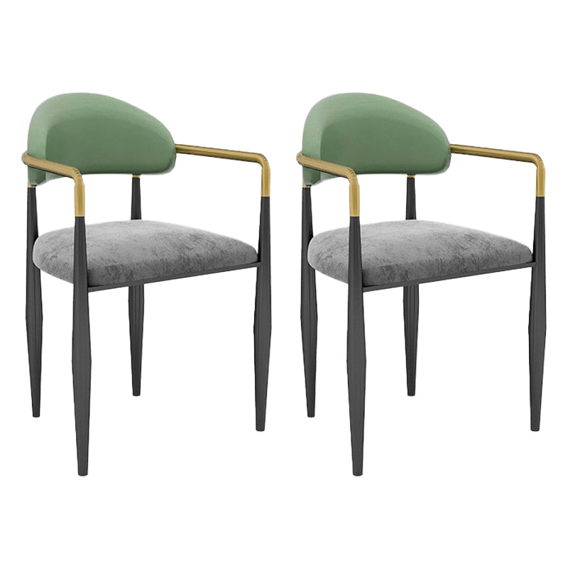 Scandinavian Home Velvet Counter Stool Matte Finish Footrest Stool