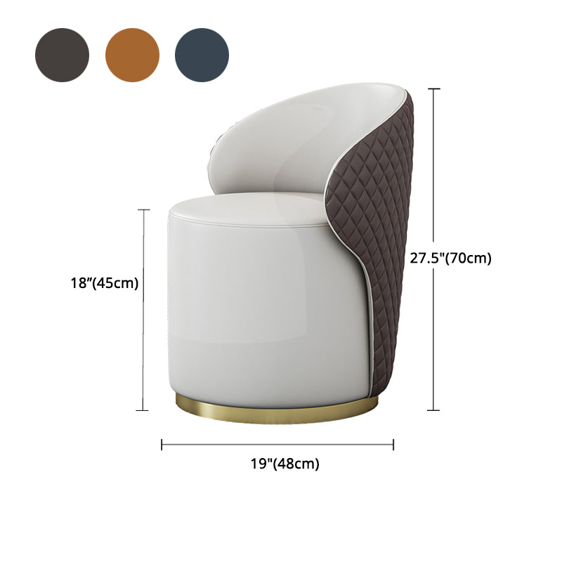 Glam 1/2/4/5 Pieces Gold Dinette Set with White Sintered Stone Top Round Dining Table Set