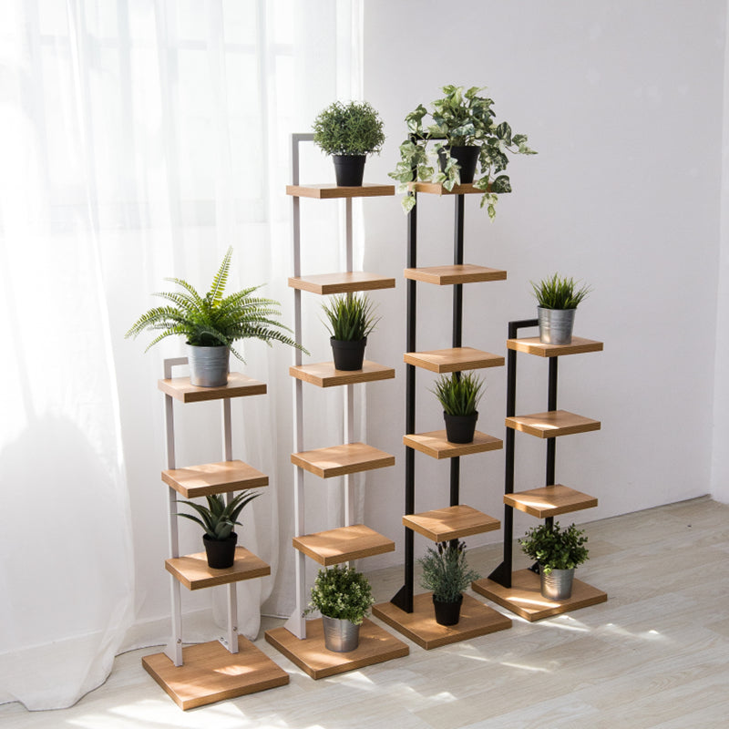 Modern Style Wooden Bookshelf Vertical Shelf Bookcase for Home