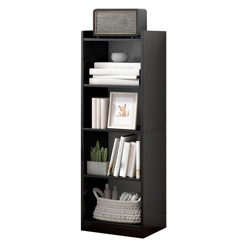 Manufactured Wood Scandinavian Bookshelf Vertical Bookcase for Home