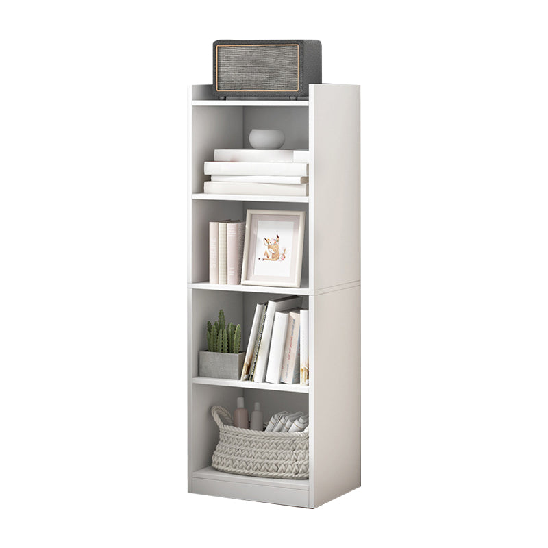 Manufactured Wood Scandinavian Bookshelf Vertical Bookcase for Home