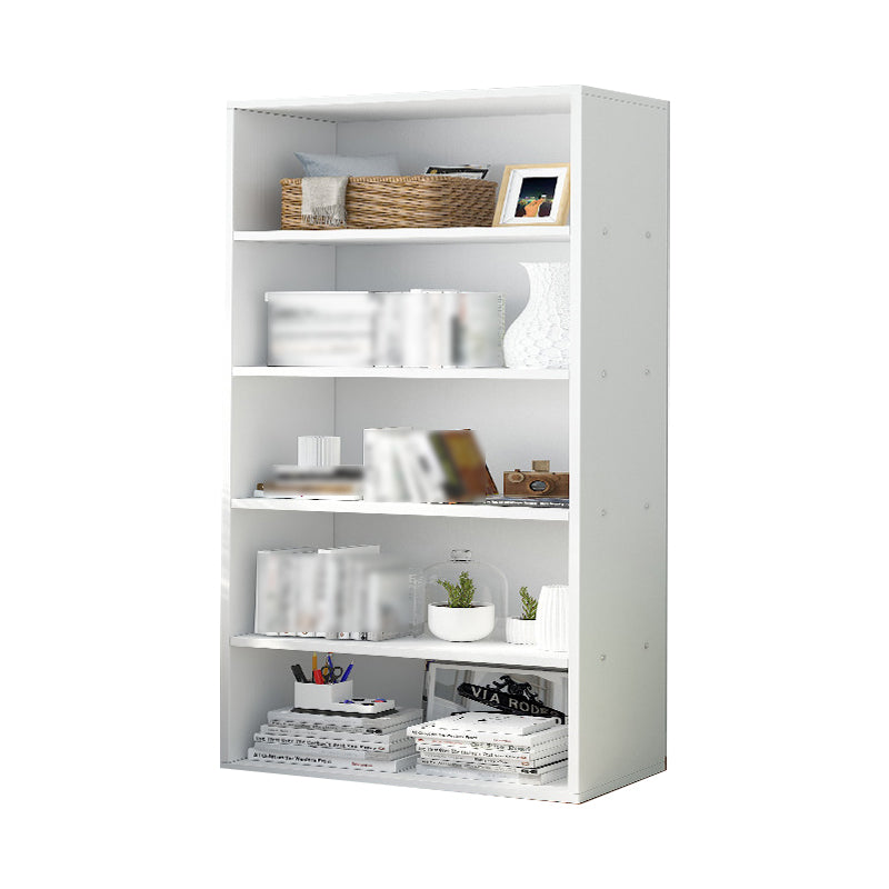 Manufactured Wood Scandinavian Bookshelf Vertical Bookcase for Home