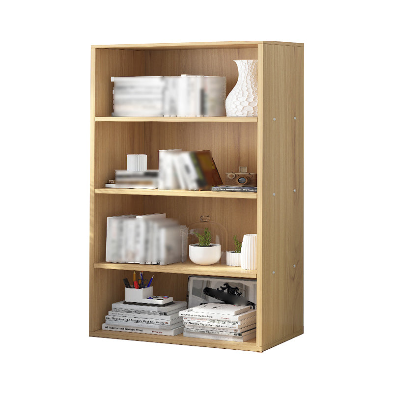 Manufactured Wood Scandinavian Bookshelf Vertical Bookcase for Home