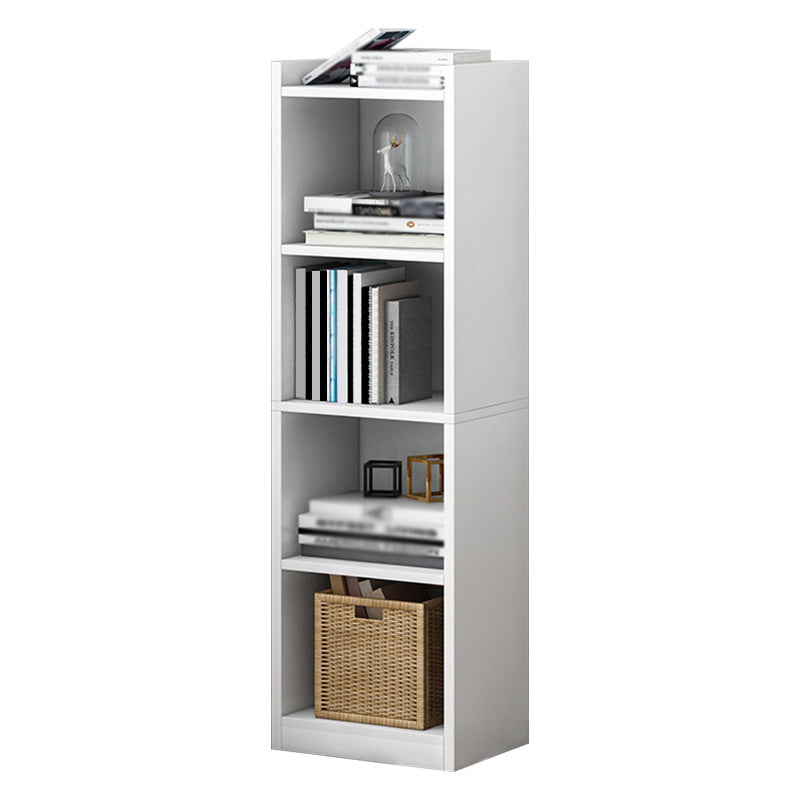 Wood Bookshelf Scandinavian Style Bookcase for Home Office and Study Room