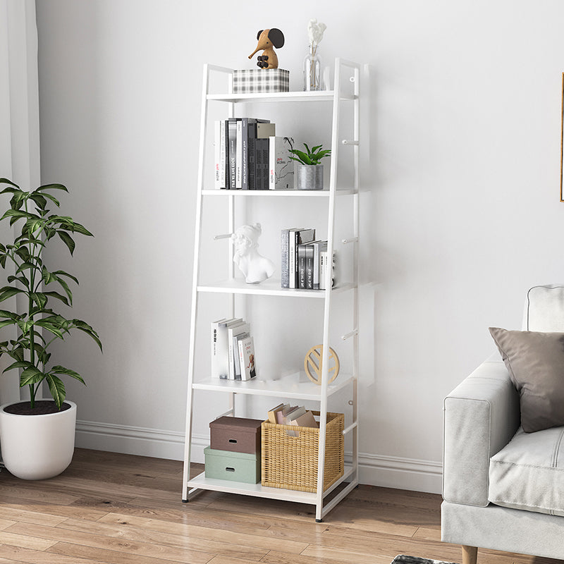 55.51"H Bookshelf Scandinavian Style Open Back Bookcase for Home Office