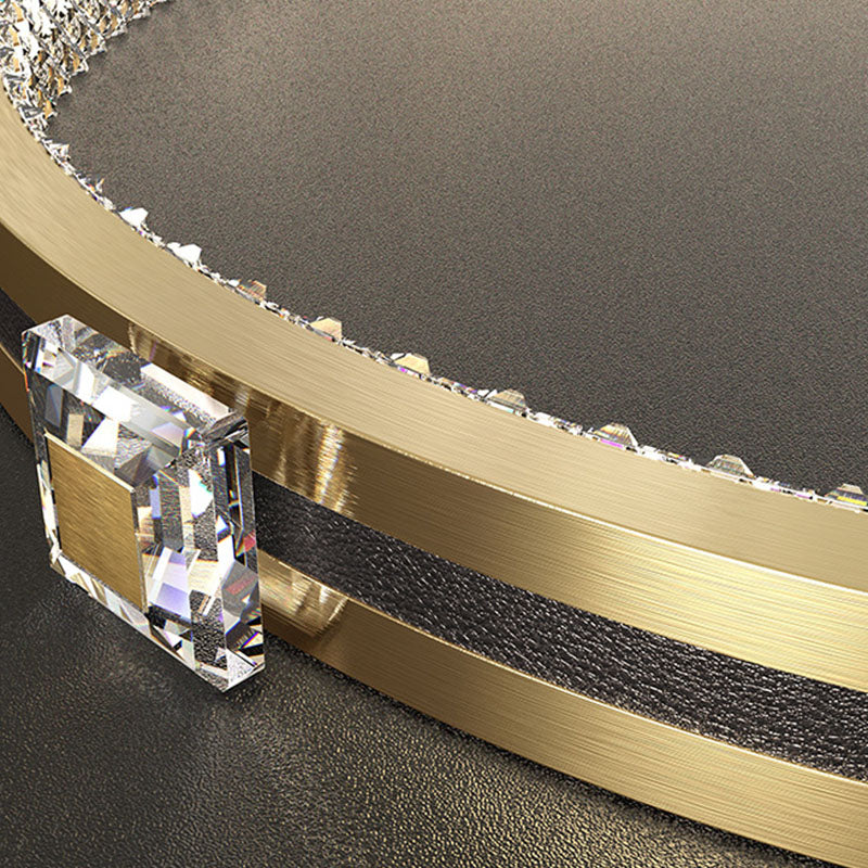 Postmodern Oblong LED Island Lighting Metallic Dining Room Suspension Lamp