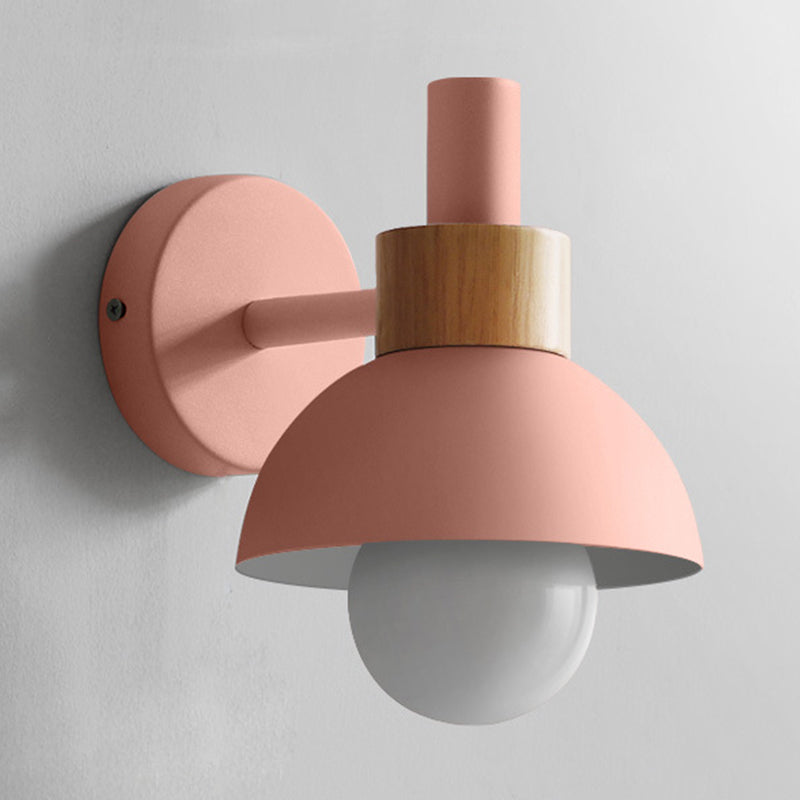 Style de style moderne léger ménage coloré en métal nuage mural