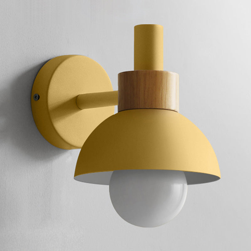 Style de style moderne léger ménage coloré en métal nuage mural