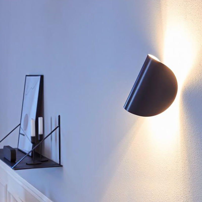 Modern Colorful Wall Mount Lighting Minimalist Metallic LED Wall Sconce