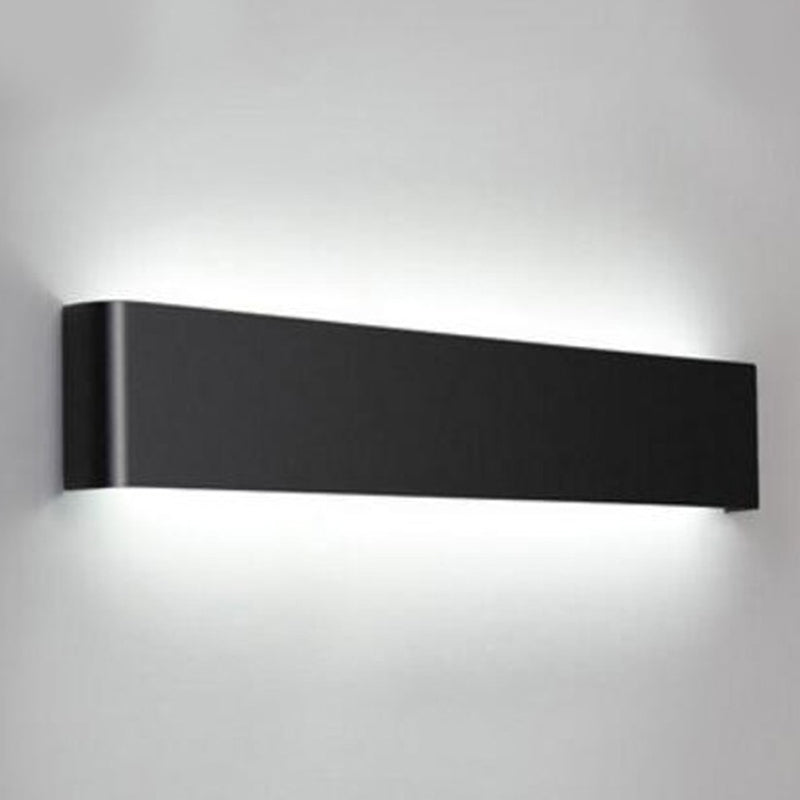 1-Light Wall Mount Light Modern Style LED Wall Sconce Light with Acrylic Shade