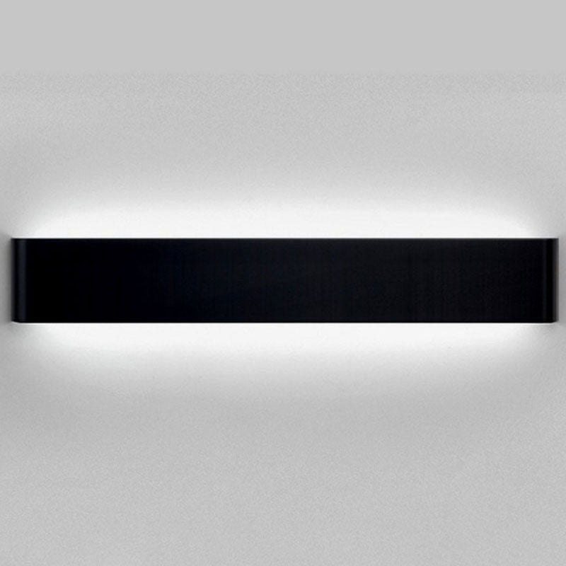 1-Light Wall Mount Light Modern Style LED Wall Sconce Light with Acrylic Shade