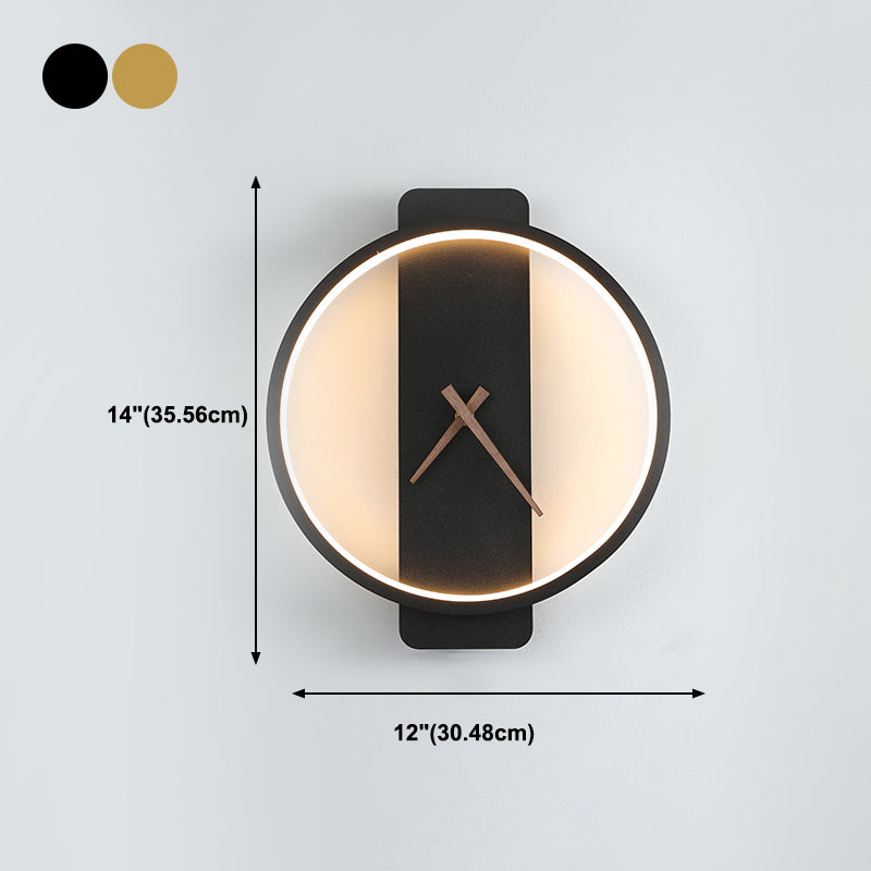 Geometry Shape Metal Wall Lights Modern Style Wall Mounted Light Fixtures