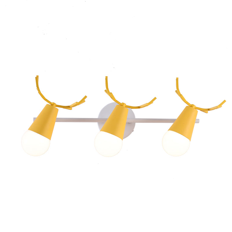 Luci da parete geometriche multi -luci lampade a parete in metallo moderno