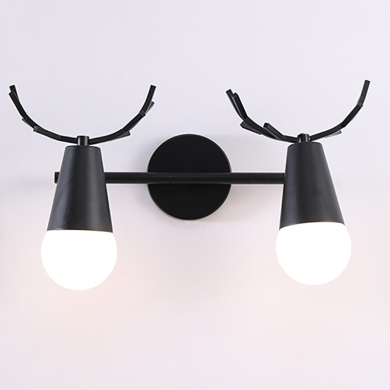 Luci da parete geometriche multi -luci lampade a parete in metallo moderno