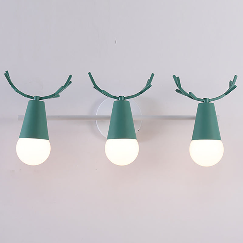 Luci da parete geometriche multi -luci lampade a parete in metallo moderno