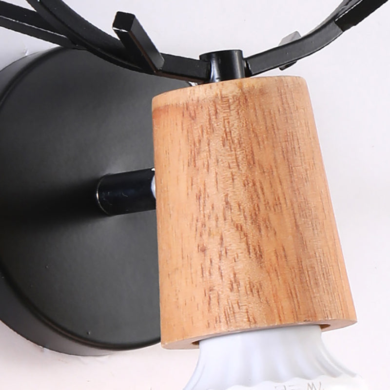 Luci da parete geometriche multi -luci lampade a parete in metallo moderno