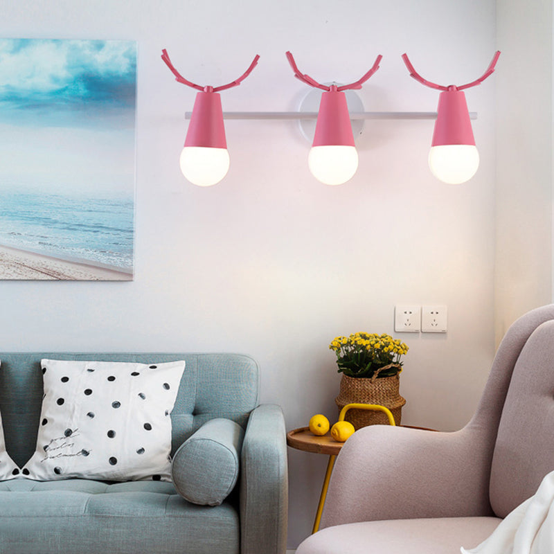 Luci da parete geometriche multi -luci lampade a parete in metallo moderno