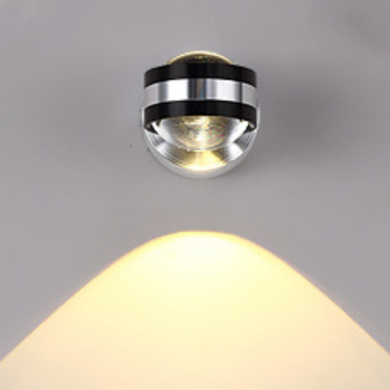 Contemporary Style Geometric Wall Mounted Lamps Metal Multi Lights Wall Lighting