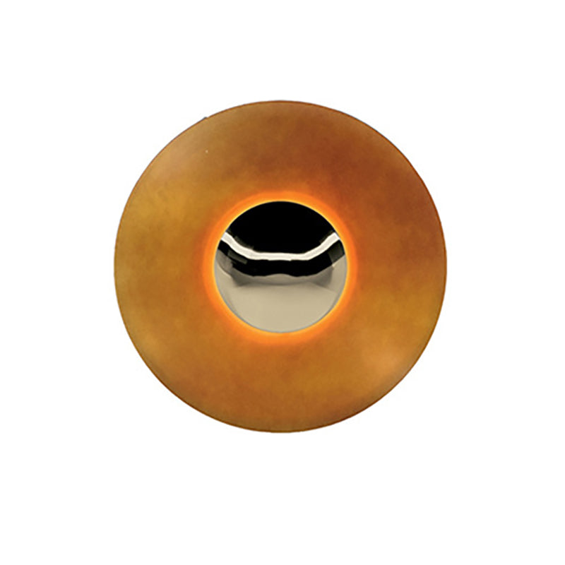 Luce da parete da parete in stile postmoderno 1 luccio di applique con tonalità di ferro per soggiorno