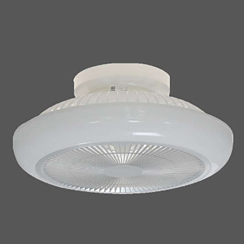 Lámpara de ventilador de ventilador de techo simple moderna forma de ventilador de techo led para sala de estar para sala de estar
