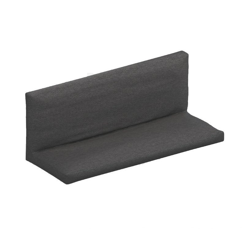 Contemporary Tight Back Convertible Sleeper Sofa Solid Color Fabric Armless Sofa