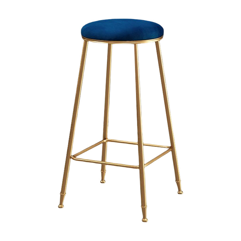 Minimalist Design Stackable Stools for Home Use Backless Barstool with Cushion