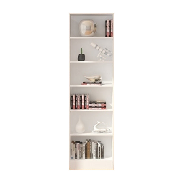 Scandinavian Manufactured Wood Standard Bookshelf Vertical Closed Back Bookcase