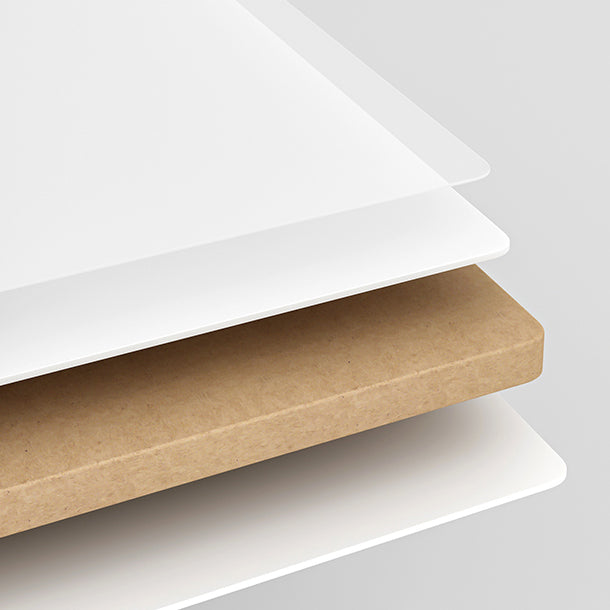 Scandinavian Open Corner Bookshelf with Iron Frame Manufactured Wood Bookcase